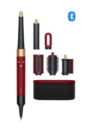 ایرپ دایسون در تهران عکس حالت دهنده مو دایسون Airwrap i.d مدل HS08 رنگ قرمز مخملی (Red Velvet) اورجینال برای خرید